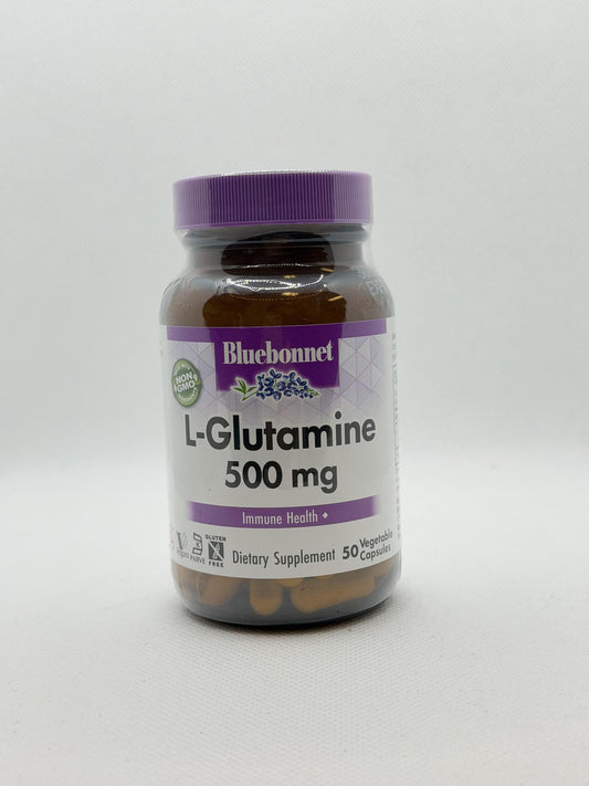 Bluebonnet Nutrition L-Glutamine 500mg 50s