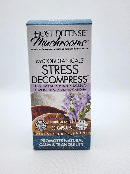 Host Defense Mushrooms Stress Decompress 60 caps