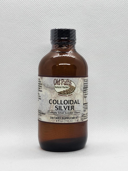 Old Paths Colloidal Silver (15ppm) 4oz