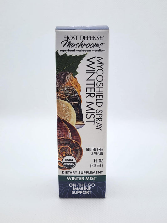Host Defense Mushrooms MycoShield, Immune Support Spray Winter Mist 1 oz