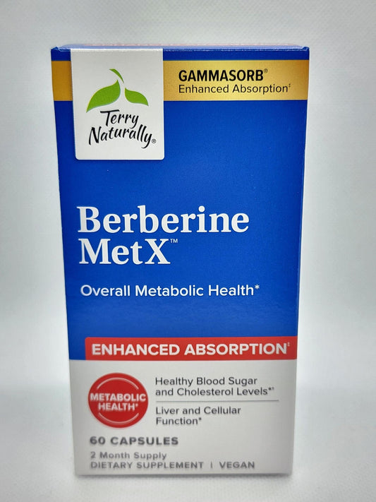 Terry Naturally Berberine MetX Extra Strength 60caps