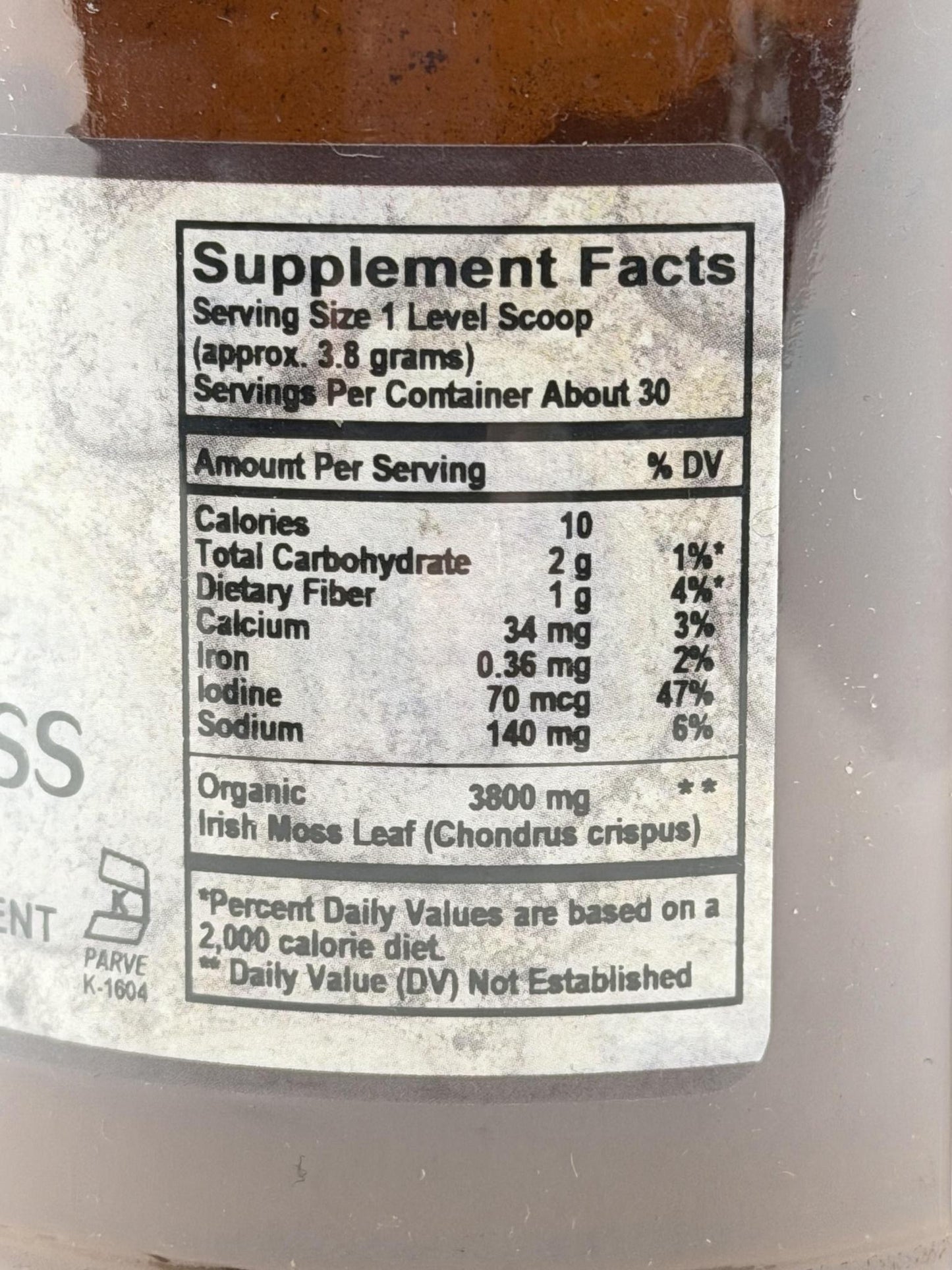 Old Paths Organic Irish Moss Powder, 4oz