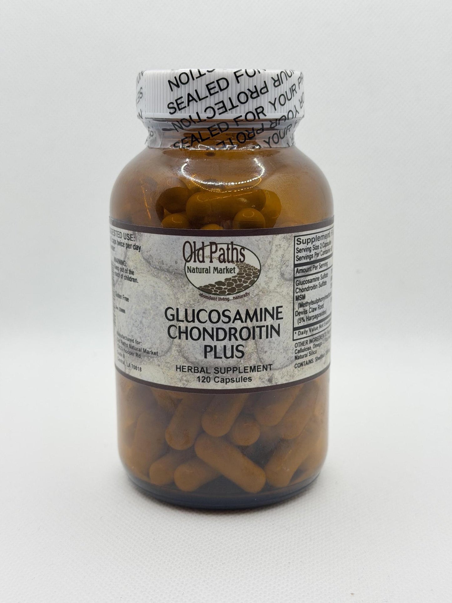 Old Paths Glucosamine & Chondroitin Plus 120caps