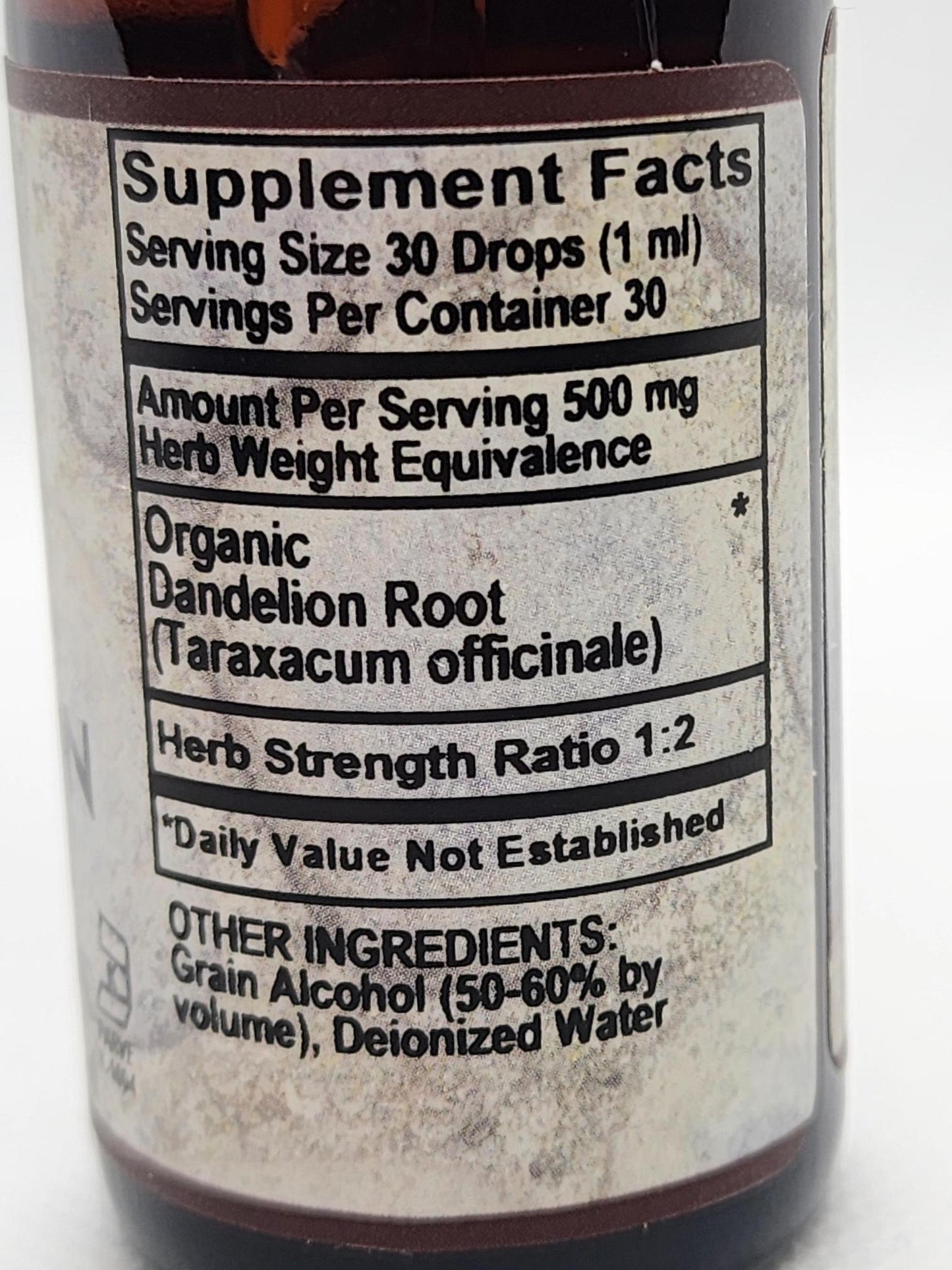 Old Paths Dandelion Liquid Extract 1 oz