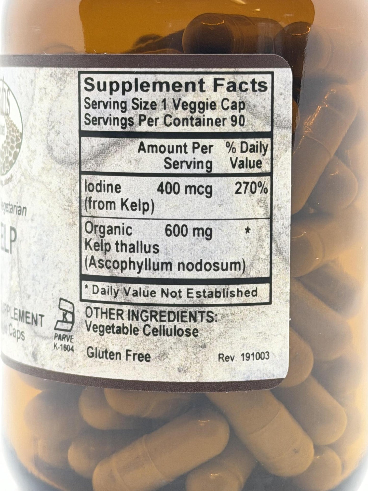 Old Paths Kelp Powder, 90vcaps