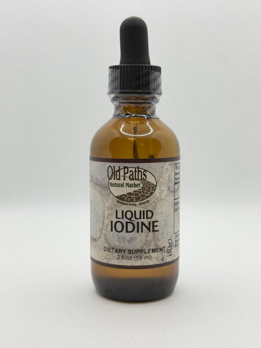 Old Paths Liquid Iodine 2oz