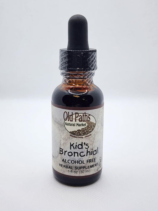 Old Paths Kid's Bronchial Alcohol-Free Liquid Extract 1oz