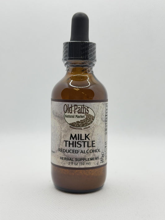 Old Paths Milk Thistle Liquid Extract 2 oz