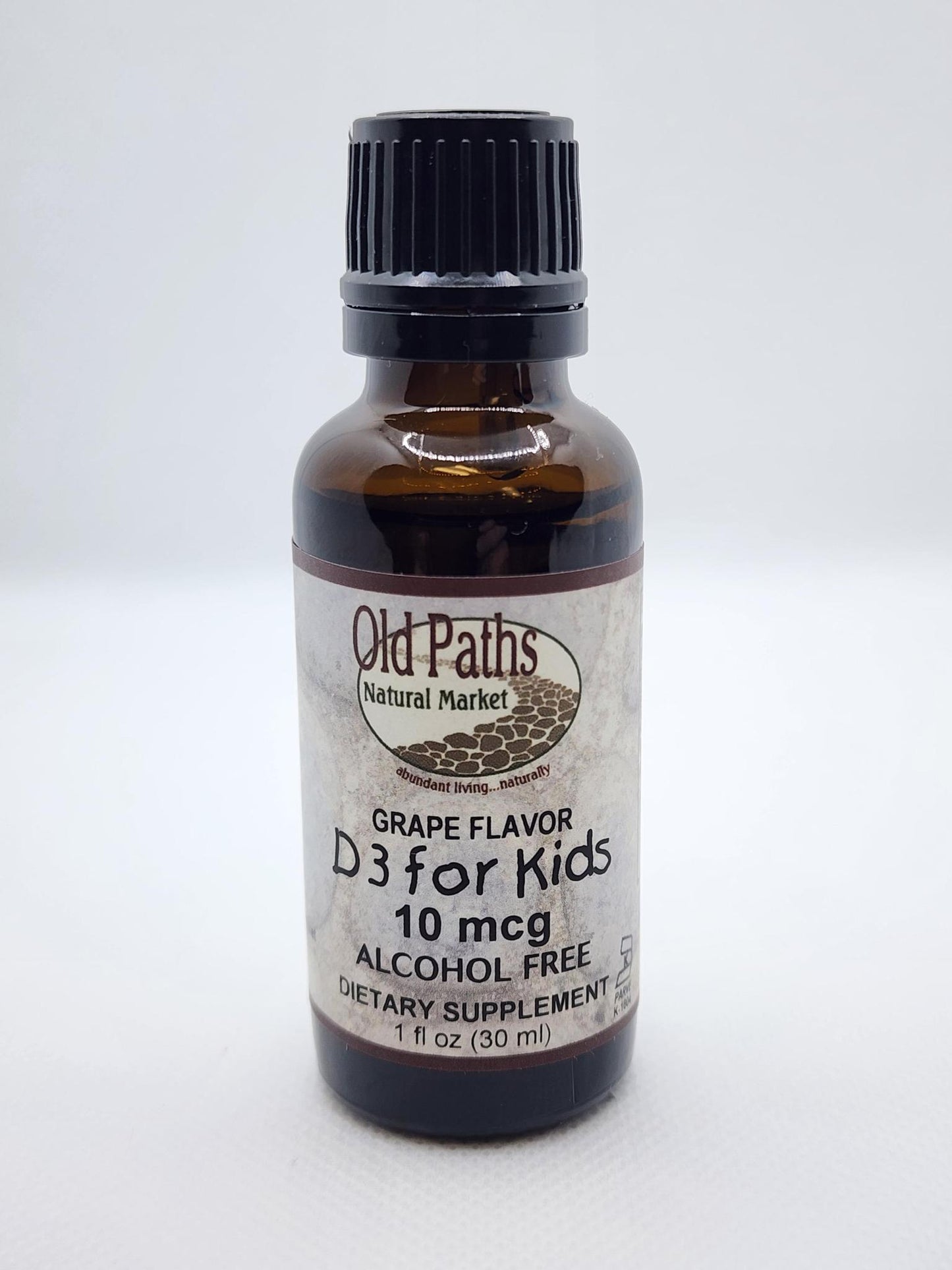 Old Paths Kid's Vitamin D3 400IU 1oz