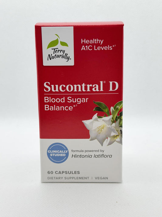 Terry Naturally Sucontral D Blood Sugar Balance 60caps