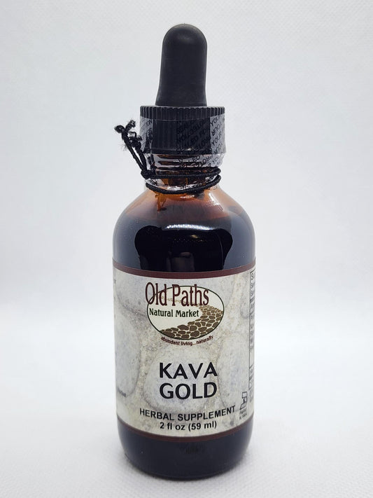 Old Paths Kava Gold Liquid Extract 2oz