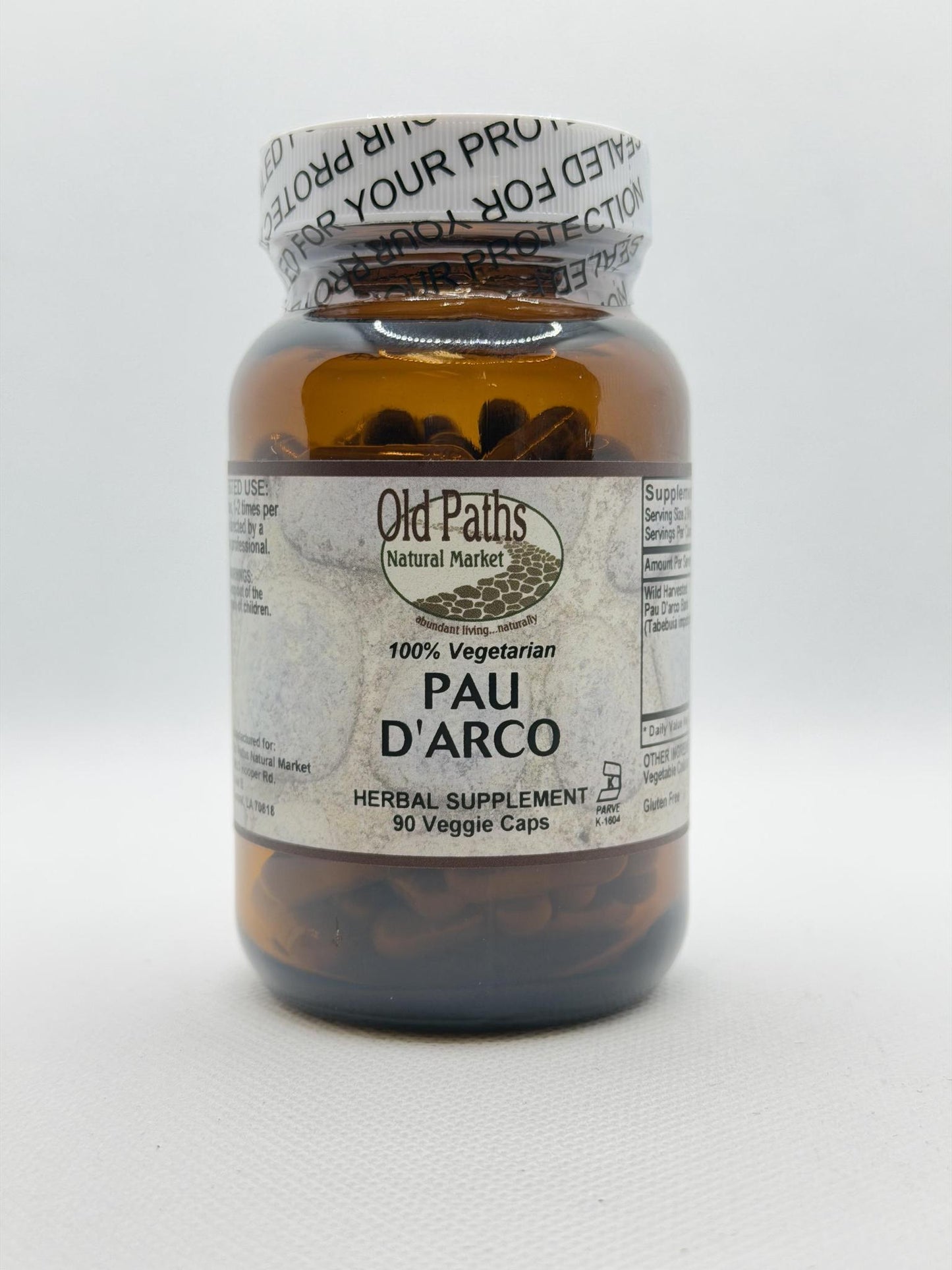Old Paths Pau D'Arco Powder, 90vcaps