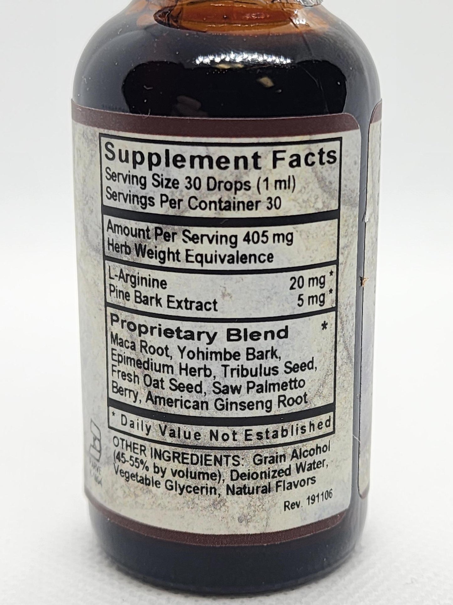 Old Paths Male Virility Liquid Extract 1oz