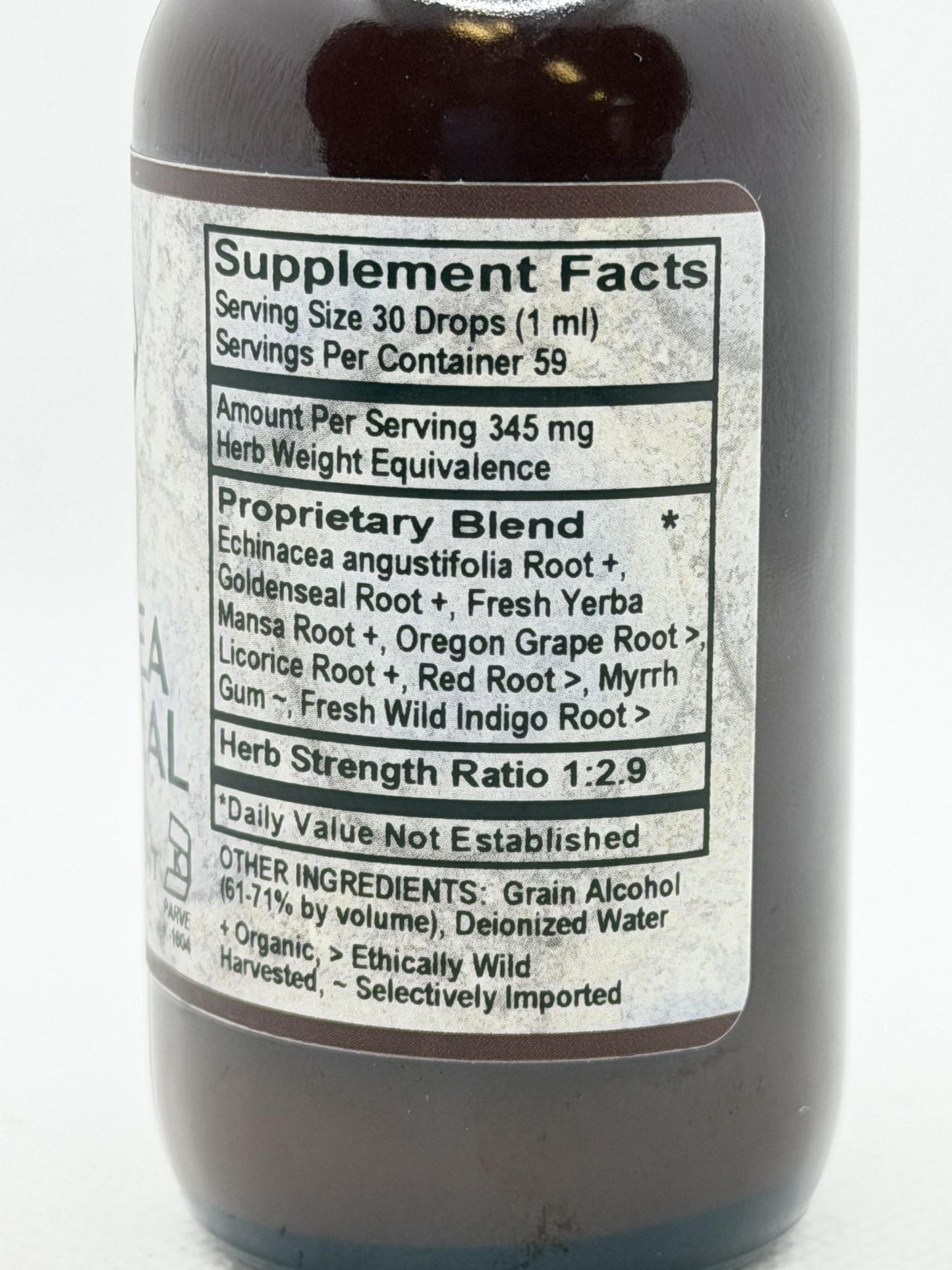 Old Paths Echinacea-Goldenseal Liquid Extract 2 oz