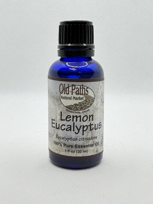 Old Paths Lemon Eucalyptus Essential Oil 1oz