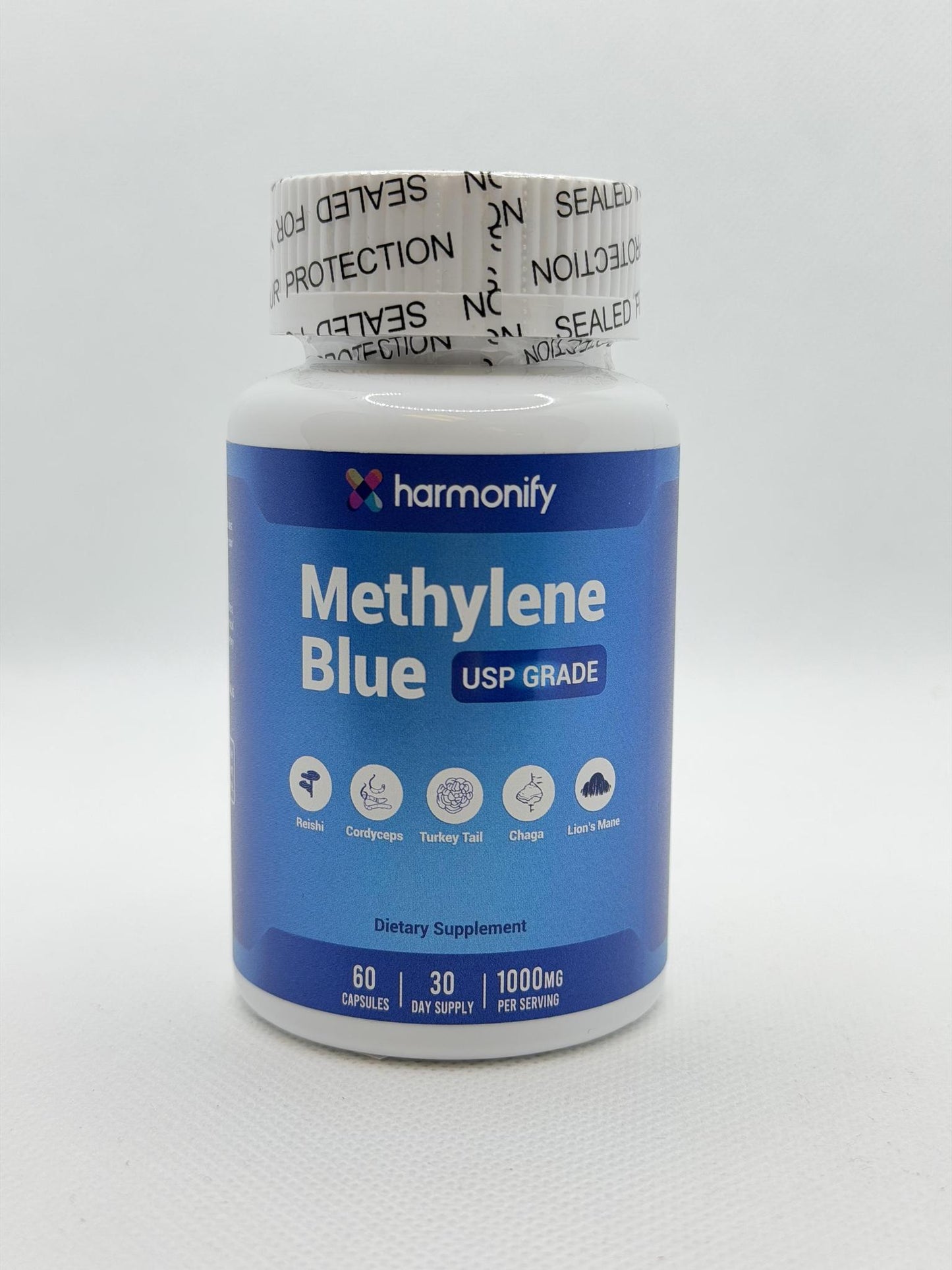 Harmonify Methylene Blue, 1000mg , 60caps