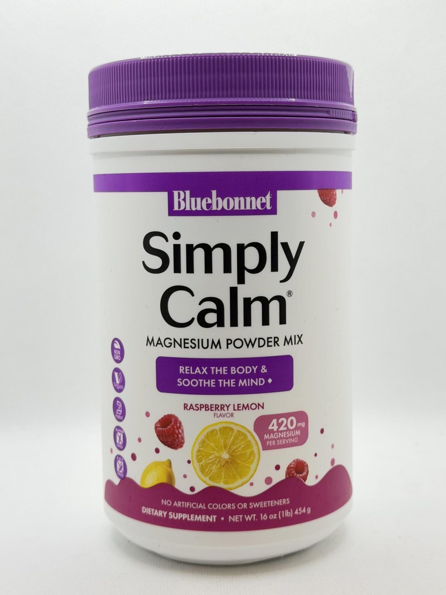 Bluebonnet Simply Calm Raspberry Lemon 16oz