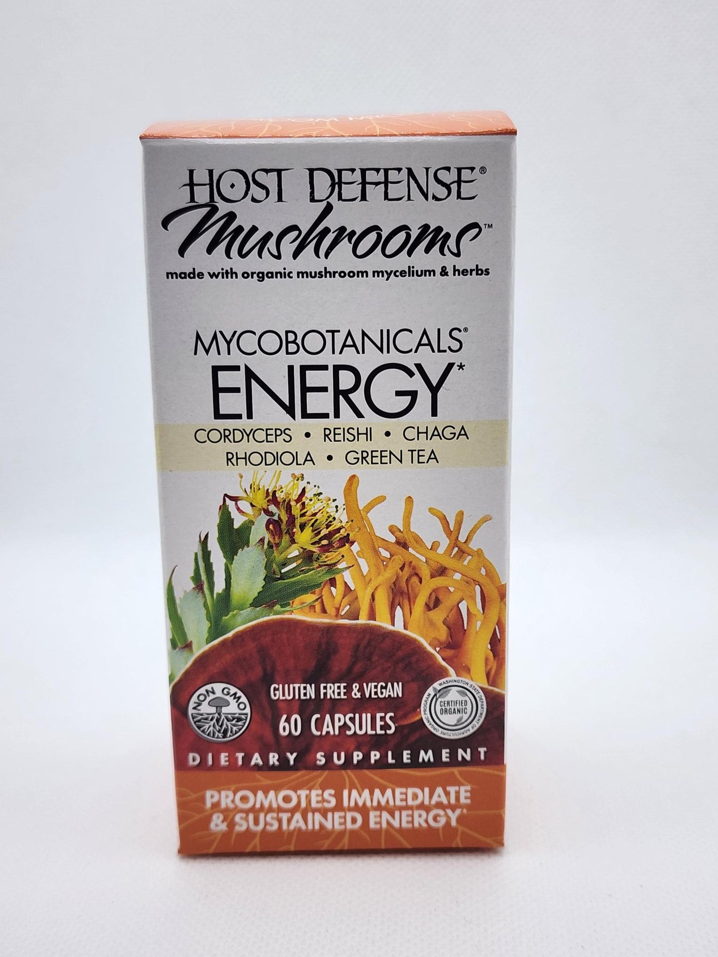 Host Defense Mushrooms MycoBotanicals Energy 60caps