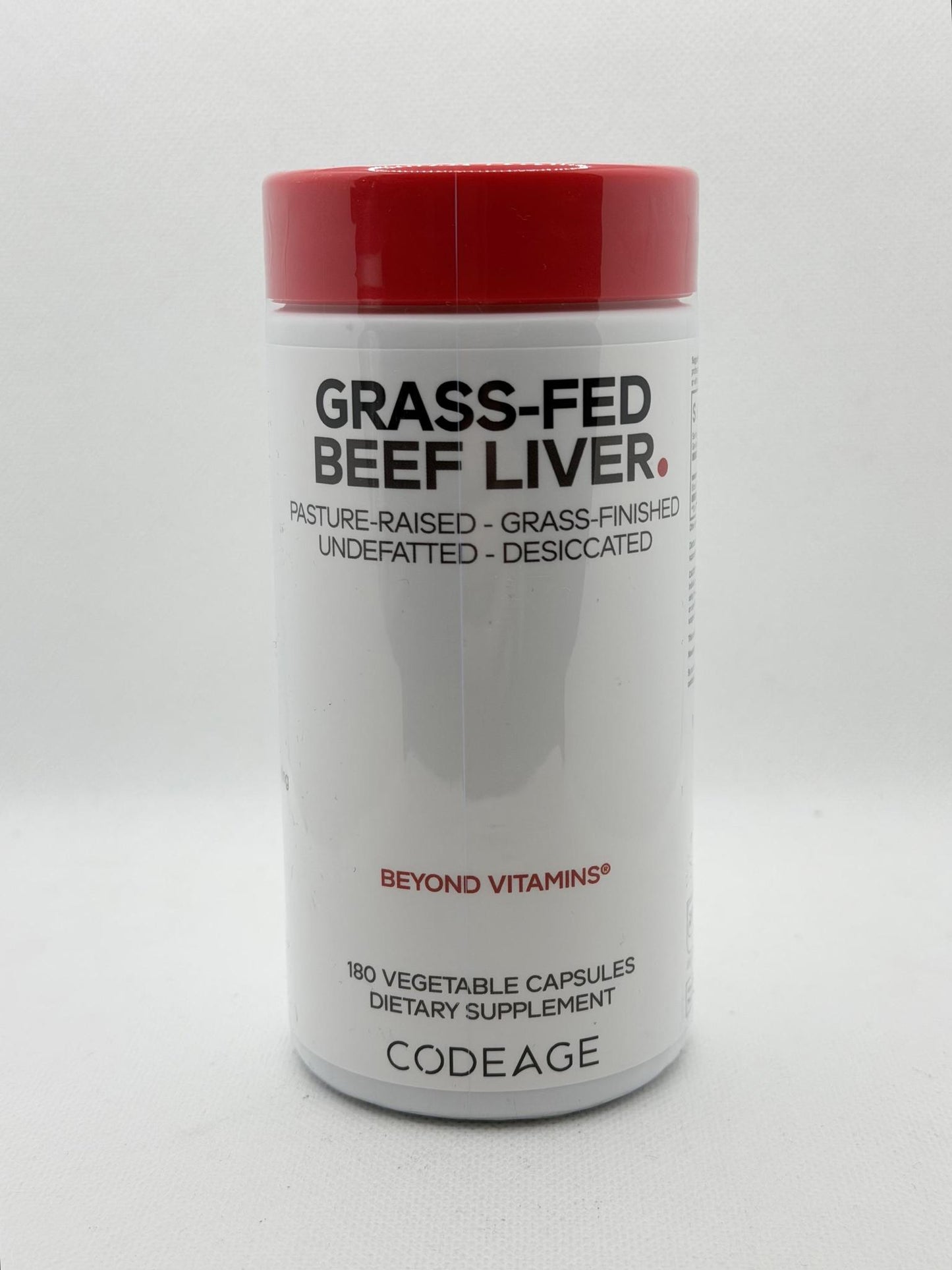 Codeage Beef Liver Grass-Fed Pasture Raised 180caps