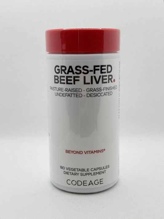 Codeage Beef Liver Grass-Fed Pasture Raised 180caps