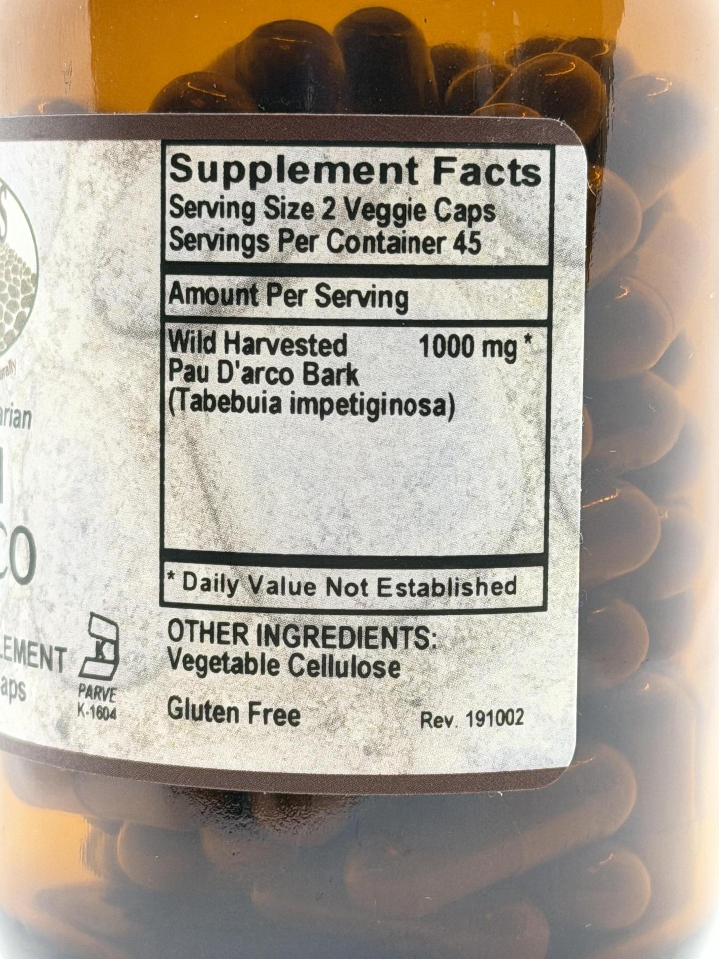 Old Paths Pau D'Arco Powder, 90vcaps