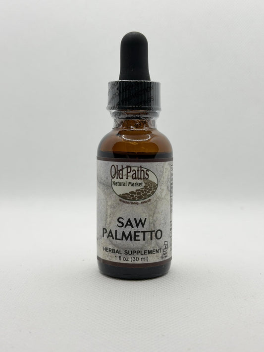 Old Paths Saw Palmetto Liquid Extract 1oz