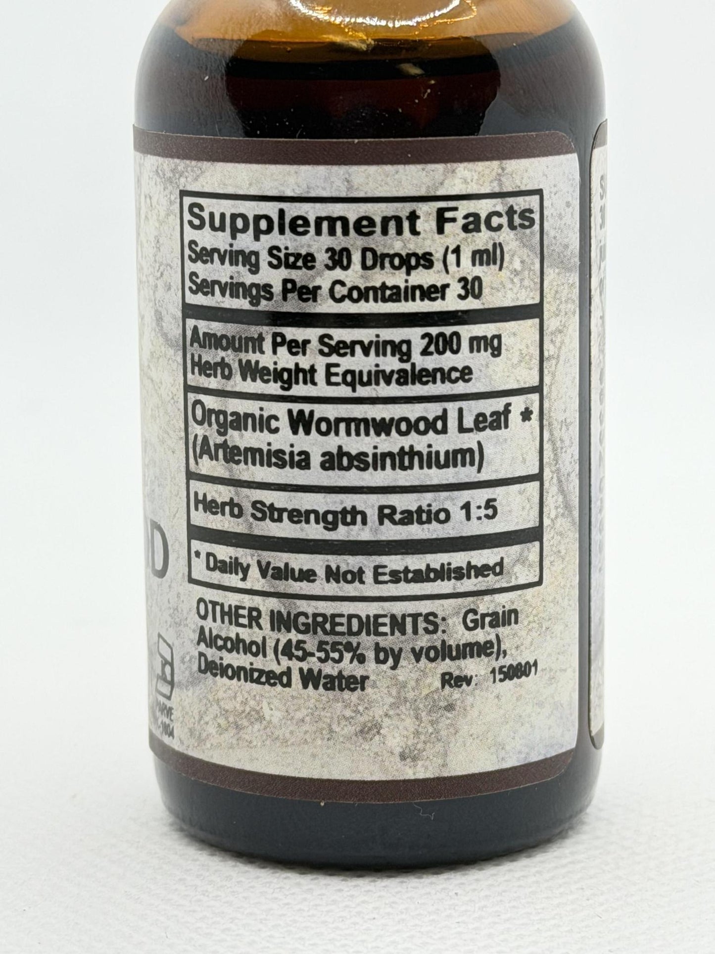 Old Paths Wormwood Liquid Extract 1 oz