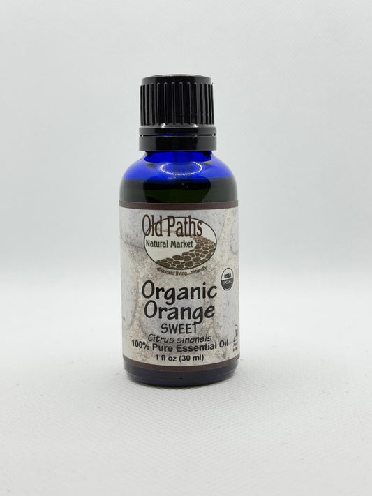 Old Paths Organic Orange Essential Oil 1oz