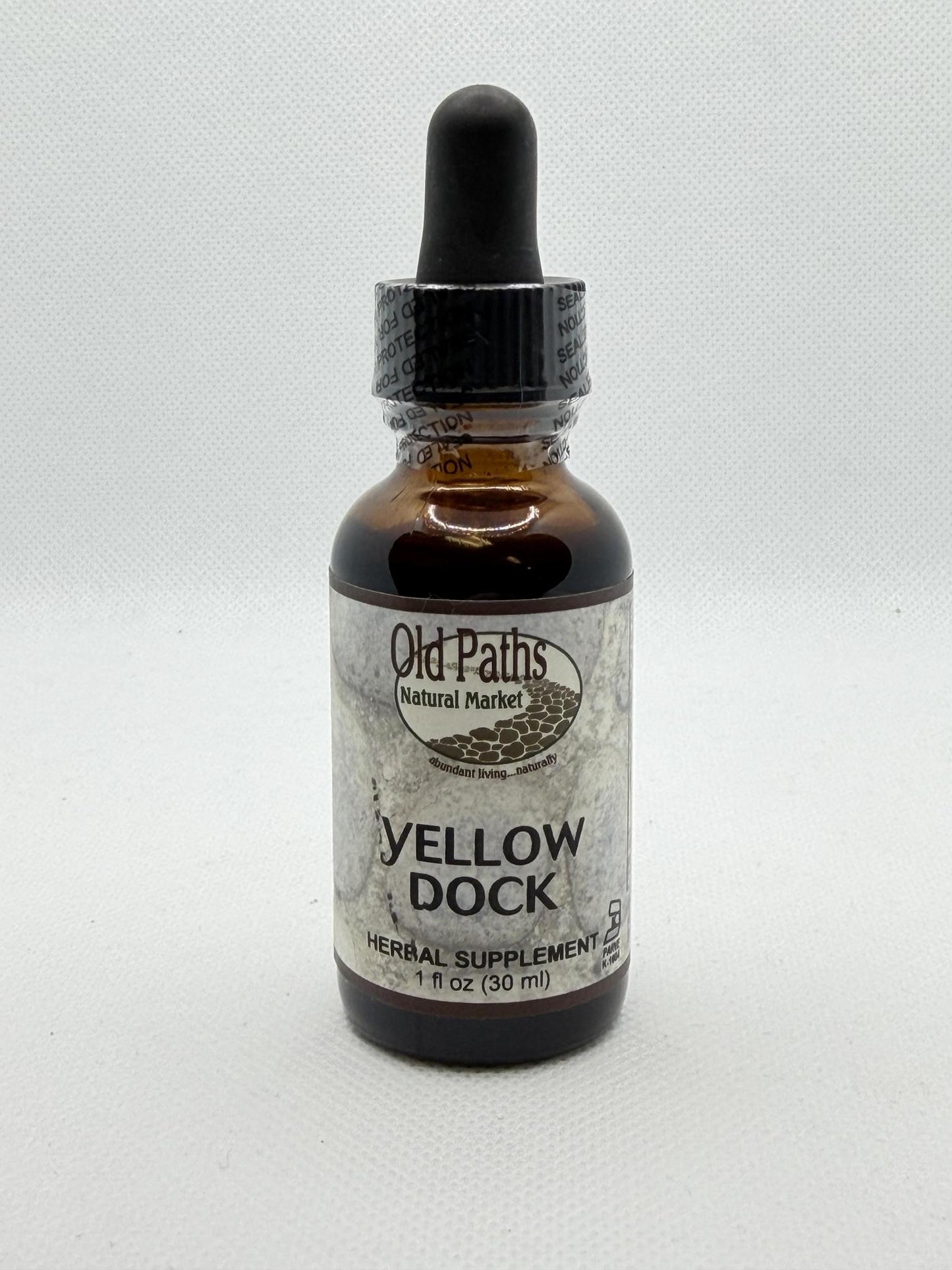 Old Paths Yellow Dock  Liquid Extract 1 oz