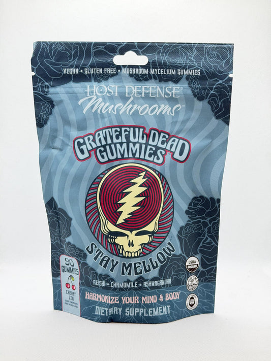 Host Defense Mushrooms Grateful Dead Gummies, Stay Mellow, 90ct