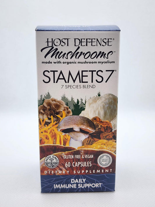 Host Defense Mushrooms, Daily Immune Support Stamets 7 60 caps