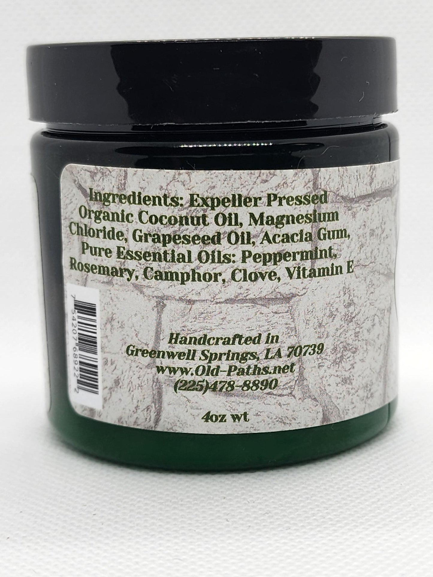Old Paths Natural Market Relief Magnesium Cream, 4oz