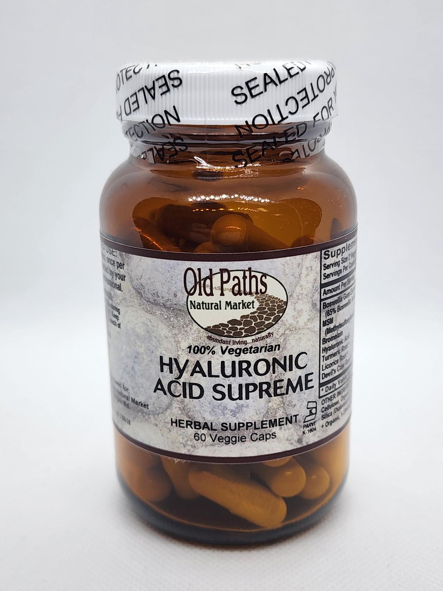 Old Paths Hyaluronic Acid Supreme 60vcaps