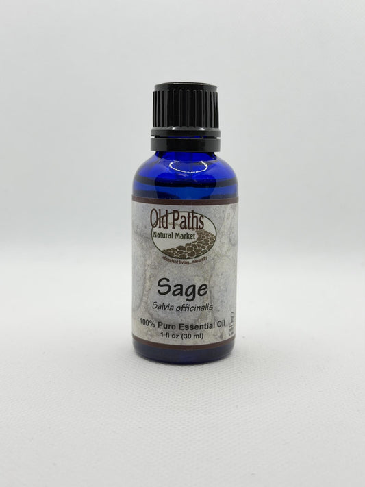Old Paths Sage Essential Oil 1oz