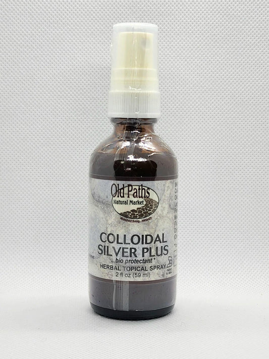 Old Paths Colloidal Silver Plus  Spray 2  oz
