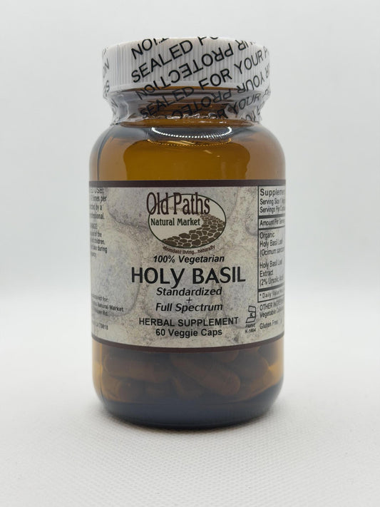 Old Paths Holy Basil 60ct Veggie caps