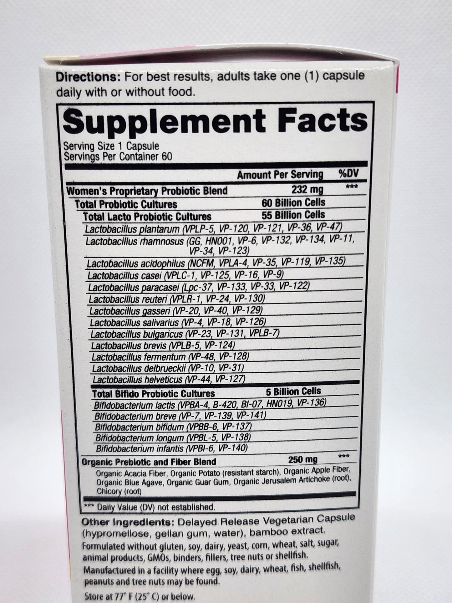 Vital Planet Probiotic, Women's, 60ct