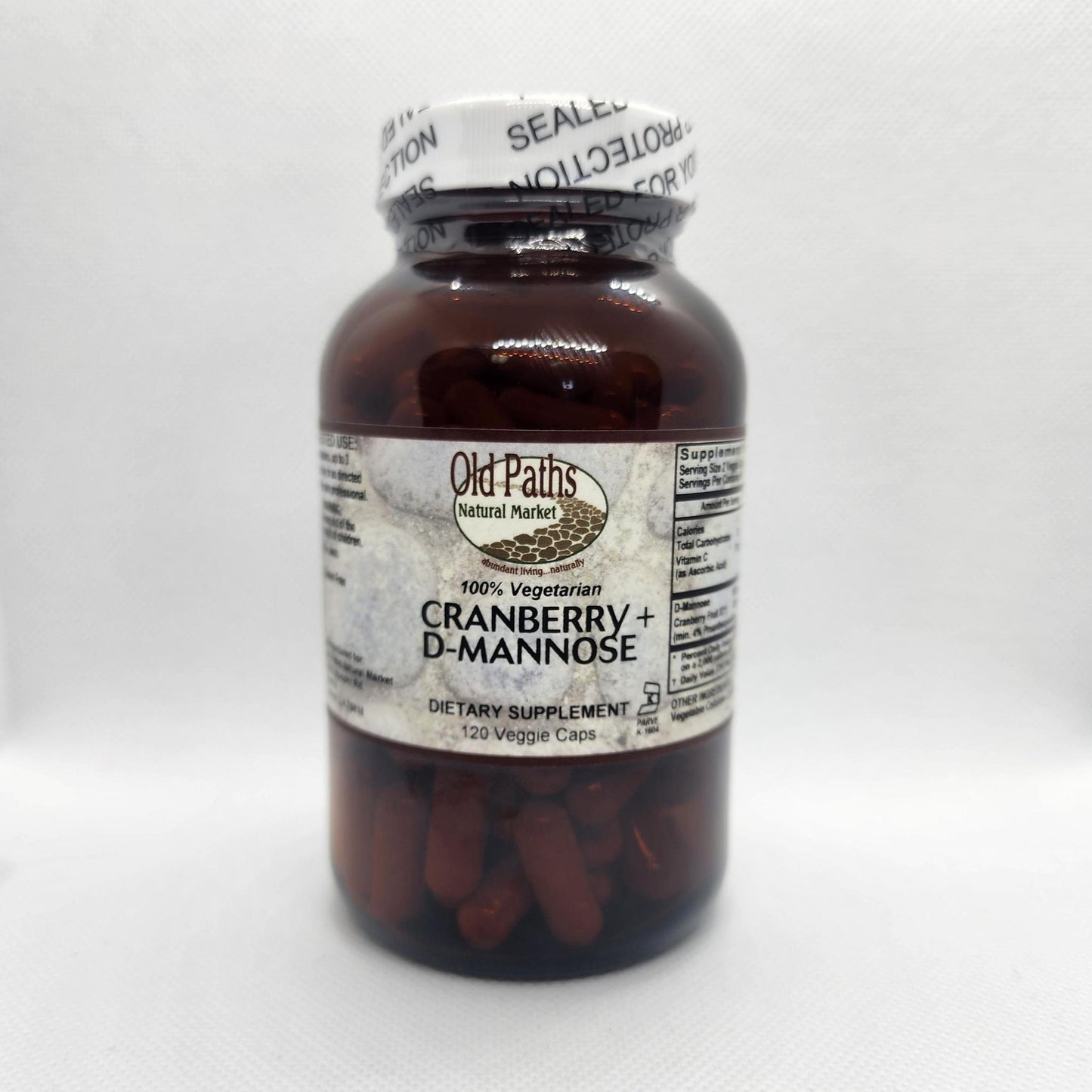 Old Paths Cranberry + D-Mannose 120cap