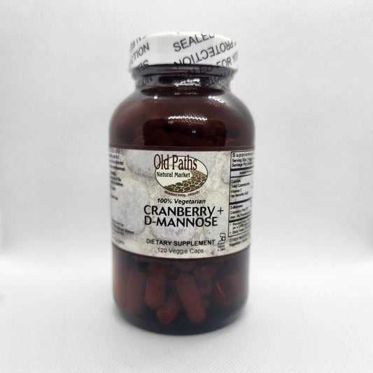 Old Paths Cranberry + D-Mannose 120cap
