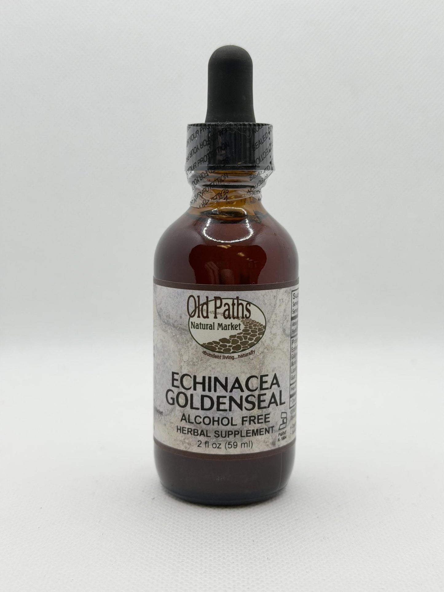 Old Paths Echinacea-Goldenseal Alcohol Free Liquid Extract 2oz