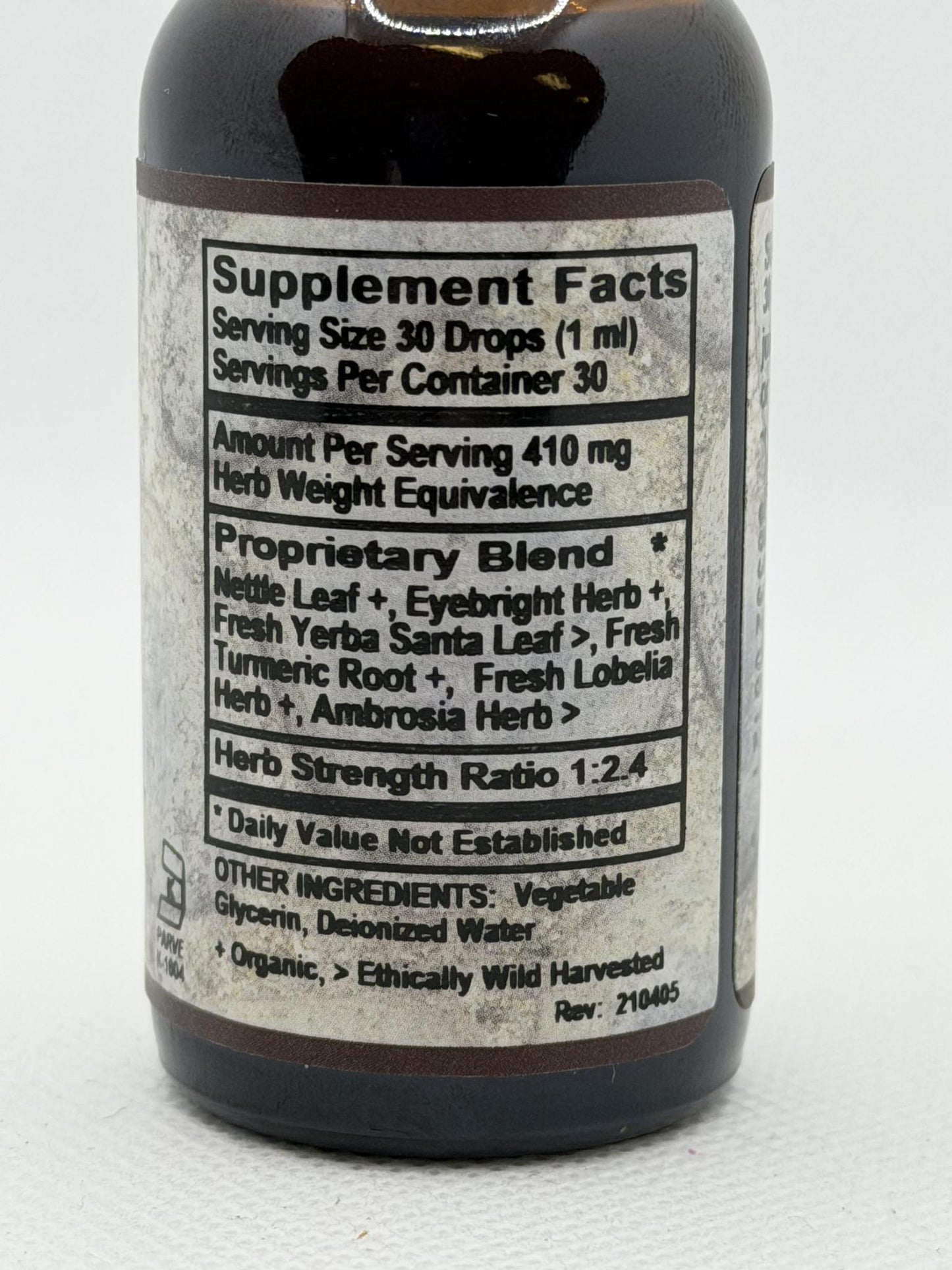 Old Paths Aller-Calm Alcohol Free Liquid Extract 1oz