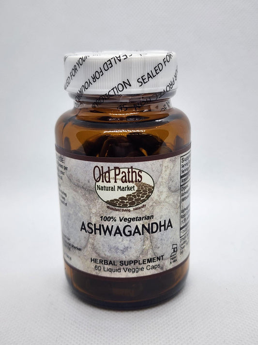 Old Paths Ashwagandha Liquid 60 veg caps