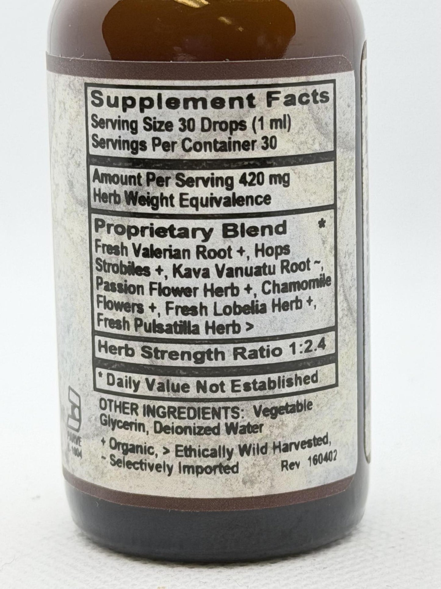Old Paths Relax Alcohol Free Liquid Extract 1oz