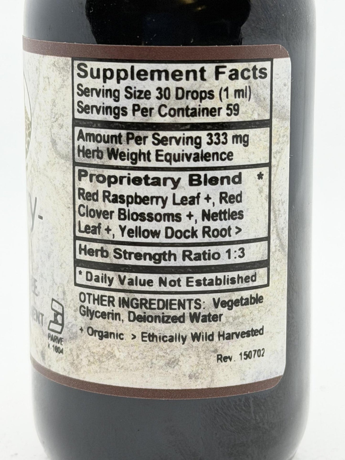 Old Paths Fertility-Preg Alcohol Free Liquid Extract 2 oz