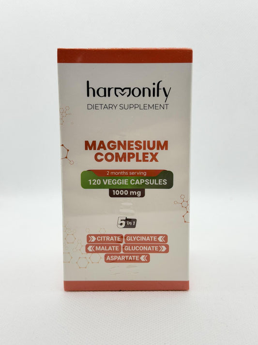 Harmonify Magnesium Complex, 1000mg, 120caps