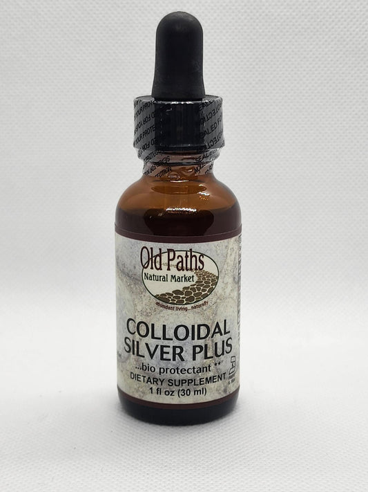 Old Paths Colloidal Silver Plus Oral Drops 1oz