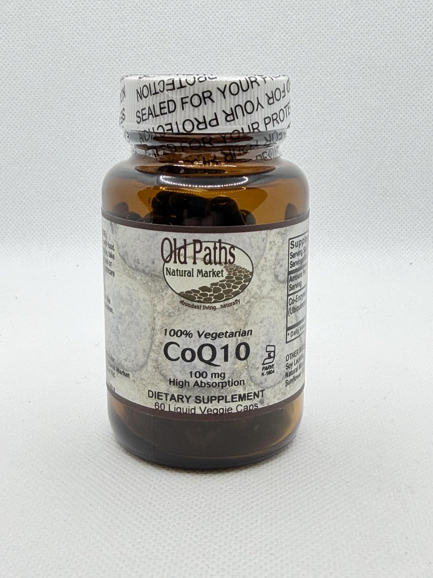 Old Paths Coq10 Liquid Capsules, Standardized, 60ct