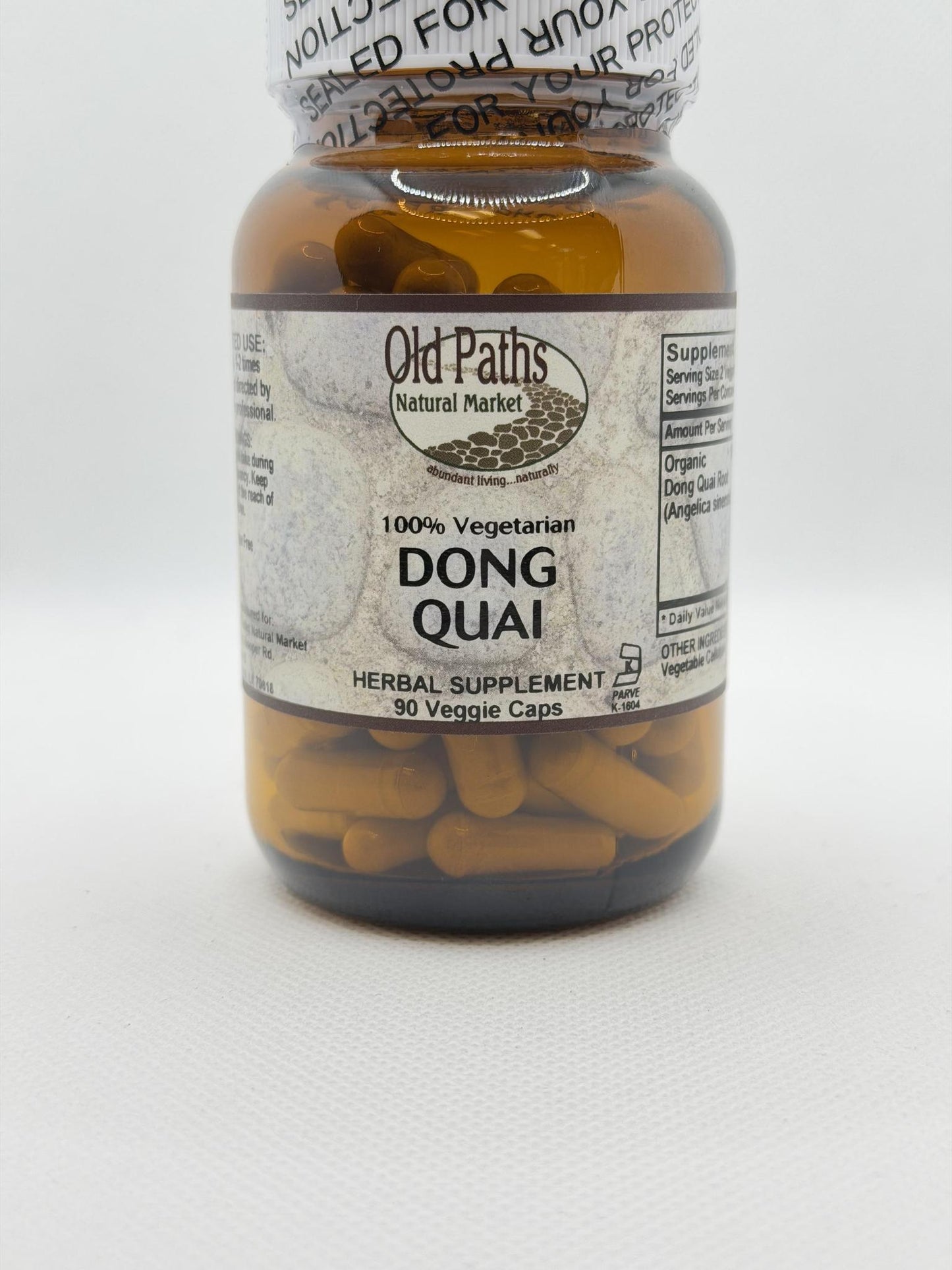 Old Paths Dong Quai Powder Capsules, 90ct
