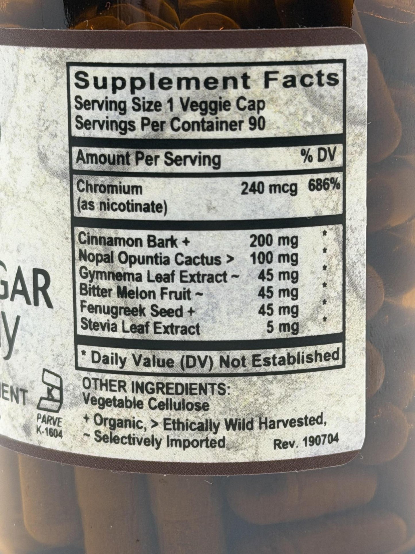 Old Paths Blood Sugar Harmony 90 caps
