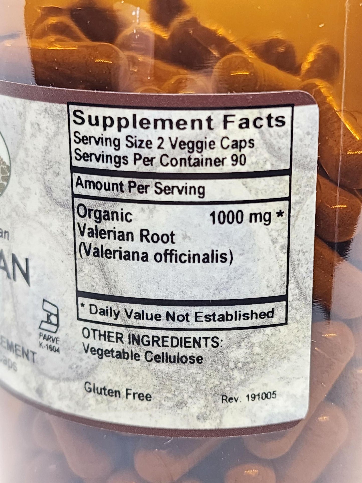 Old Paths Valerian Capsules, 180 ct